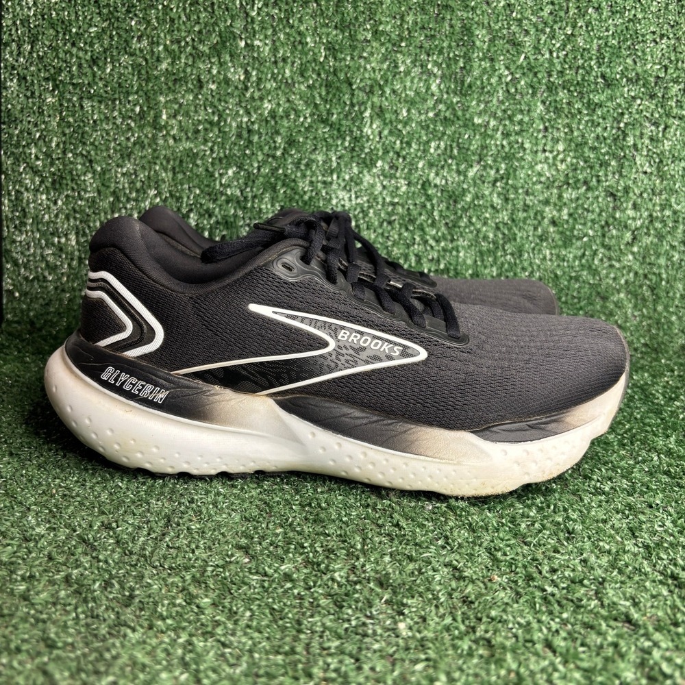 Brooks Glycerin 21 DNA Loft Cushioned Mesh Running Shoes Black Womens Size 8.5 B